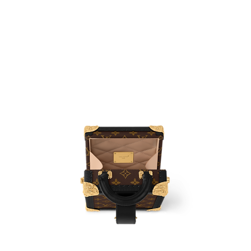 Mini Square Trunk Acanto Monogram Macassar in Les Extraordinaires's Hardsided Seasonal collections by Louis Vuitton (Product zoom)