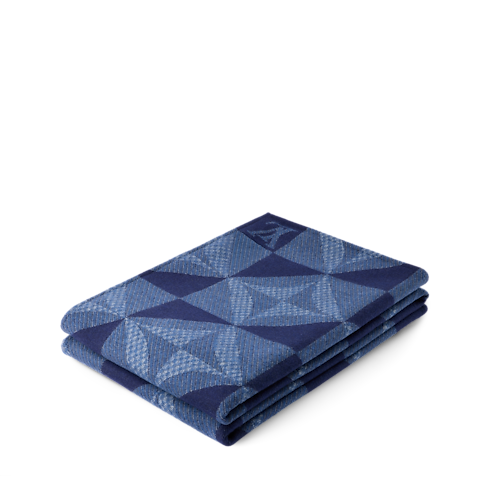 Mirage Damier Throw Blanket in Trunks, Travel and Home's Home and Art of Dining Home Textile collections by Louis Vuitton (Product zoom)