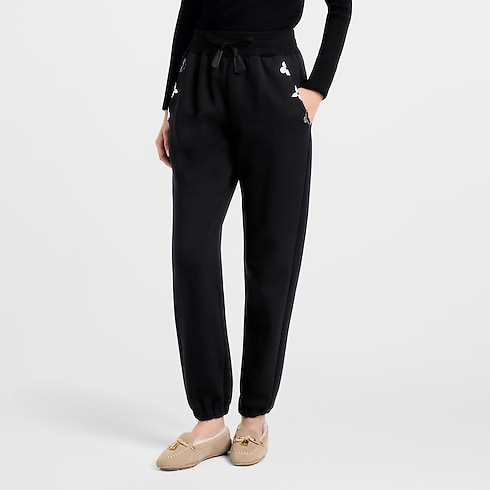 Monogram Accent Jogging Pants in Women's Ready-to-Wear Pants collections by Louis Vuitton (Product zoom)