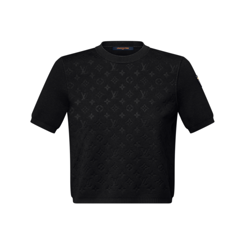 Monogram Accent Knit Top in Women's Ready-to-Wear Tops collections by Louis Vuitton (Product zoom)