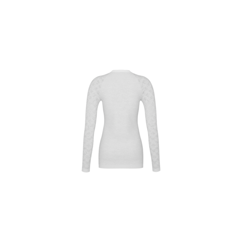 Monogram Accent Long-Sleeved Top in Women's Ready-to-Wear Tops collections by Louis Vuitton (Product zoom)