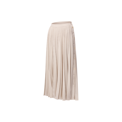 Monogram Accent Pleated Skirt in Women's Ready-to-Wear Skirts and Shorts collections by Louis Vuitton (Product zoom)