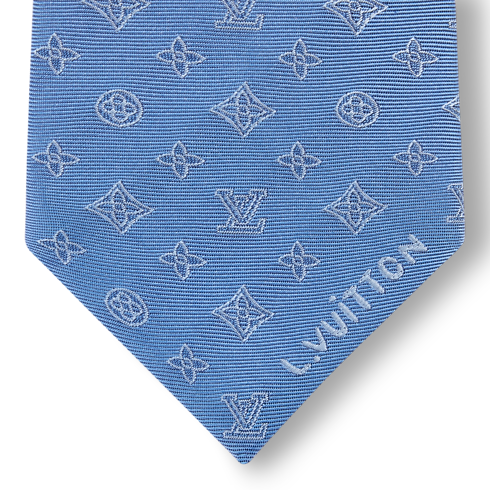 Monogram Blast Tie . in Men's Accessories Ties and Pocket Squares collections by Louis Vuitton (Product zoom)
