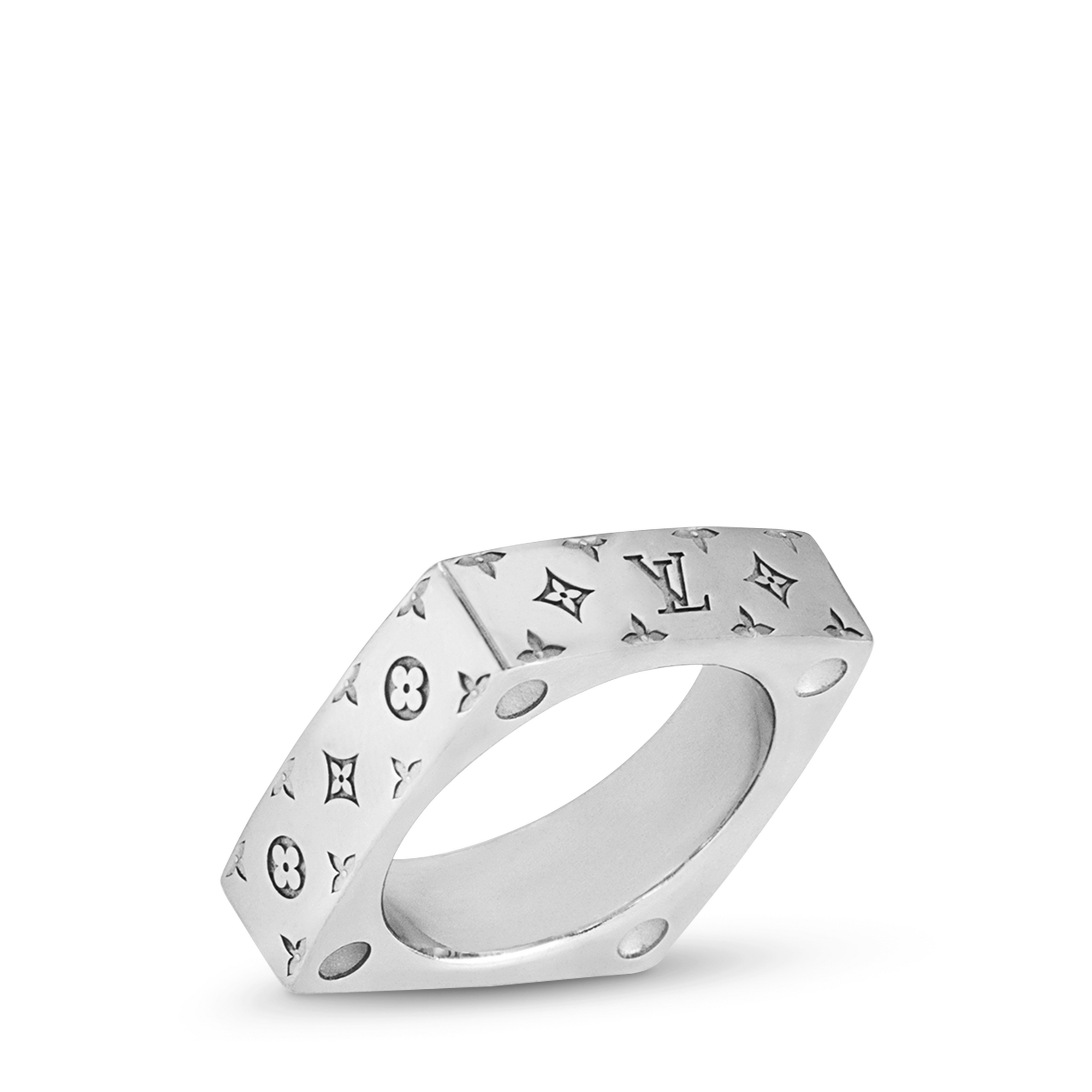 Monogram Bold Ring . in Men