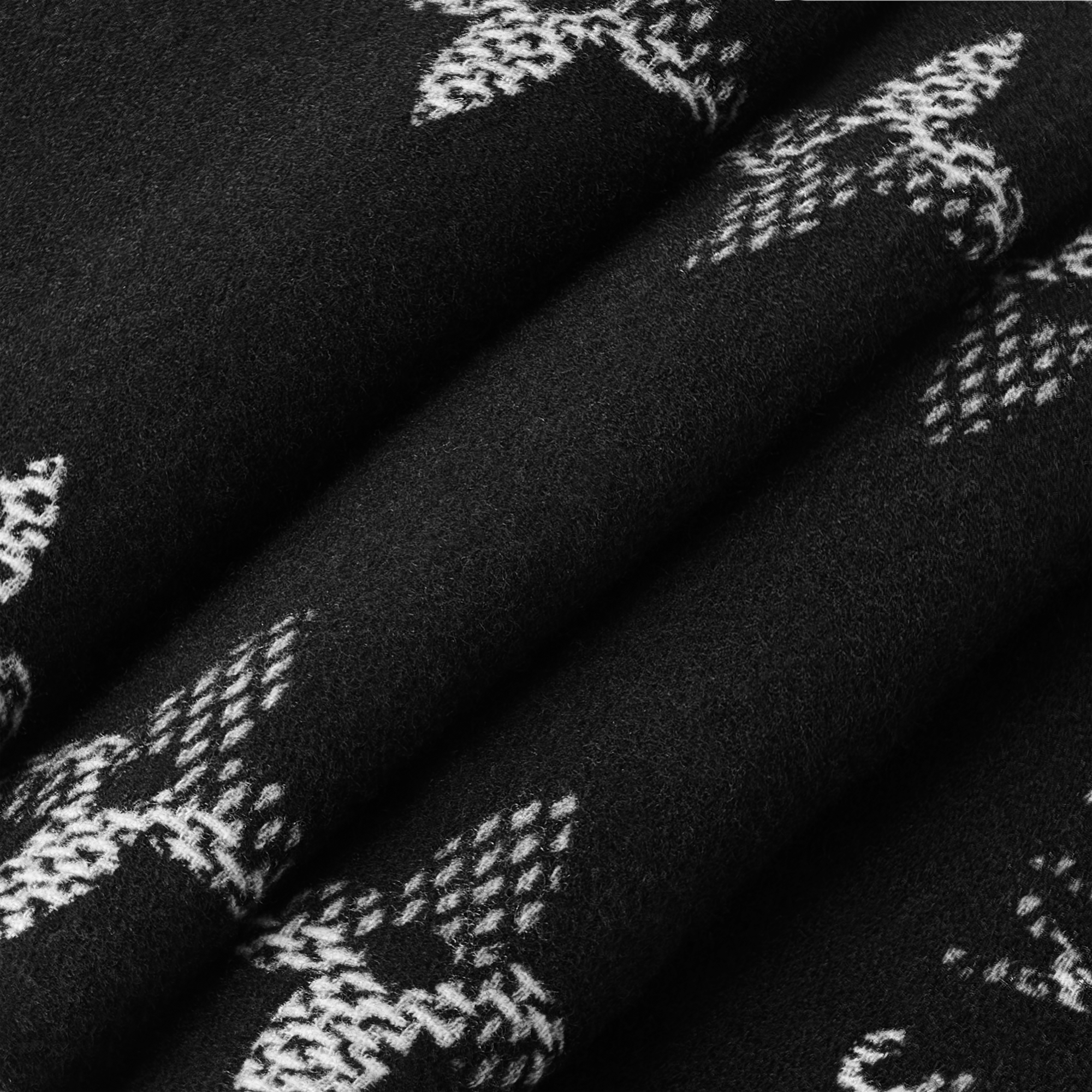 Monogram Check Scarf . in Men