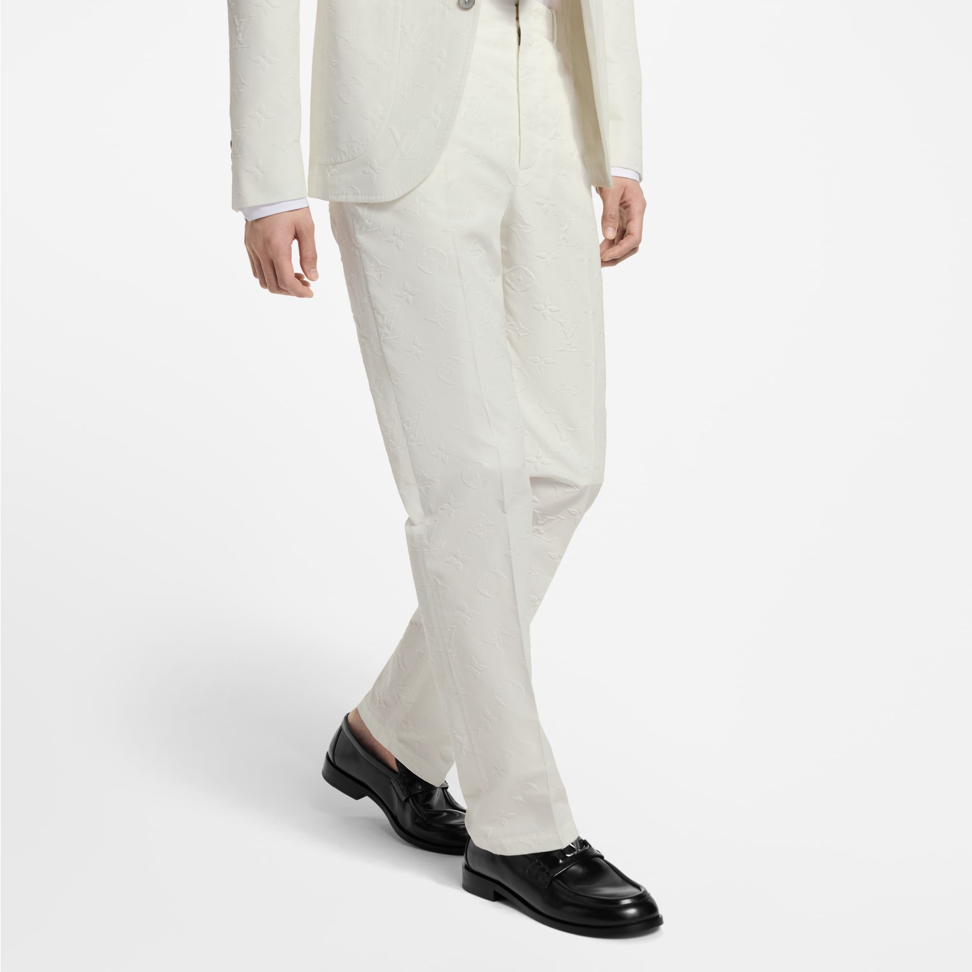 Monogram Chino Pants  in Men