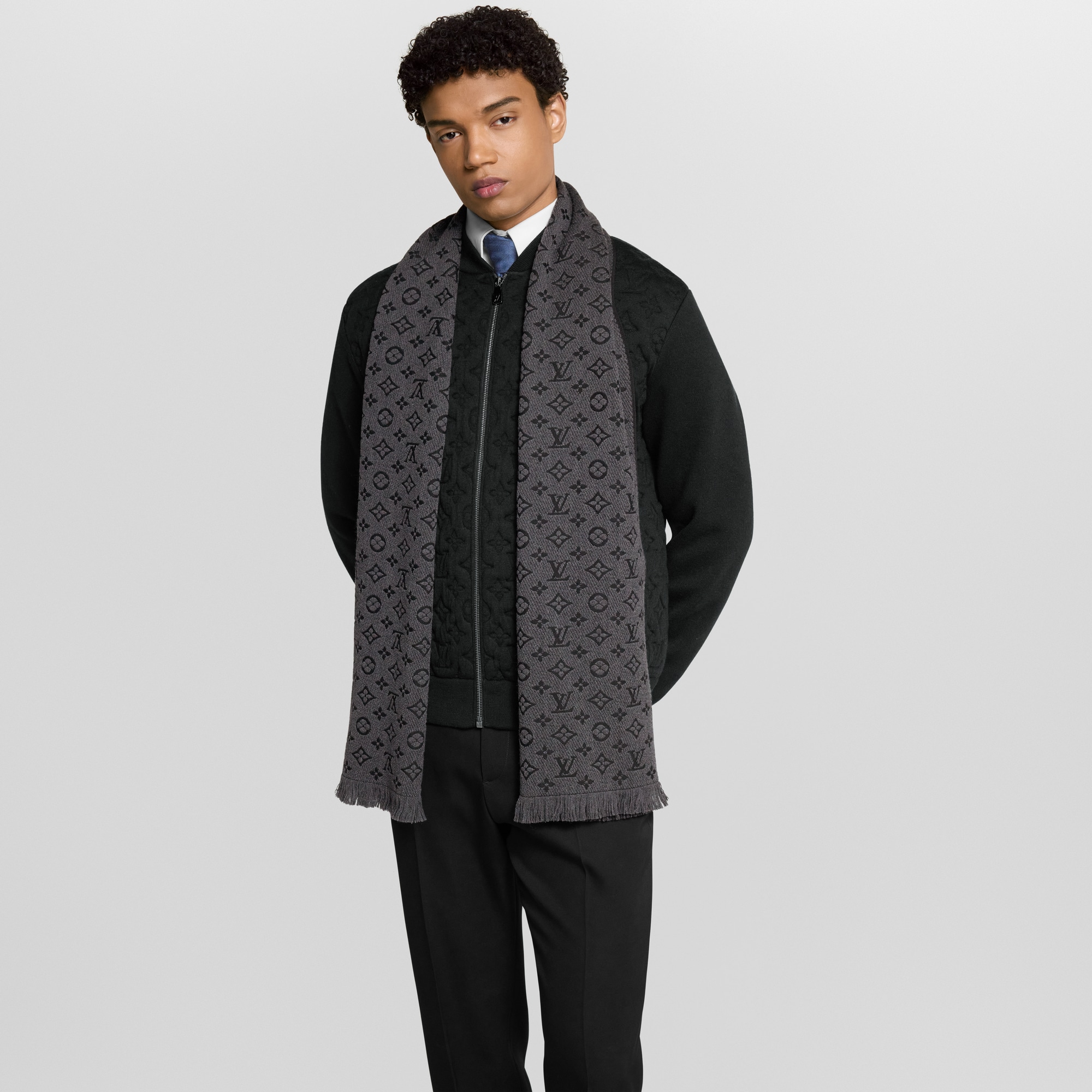 Monogram Classic scarf . in Men