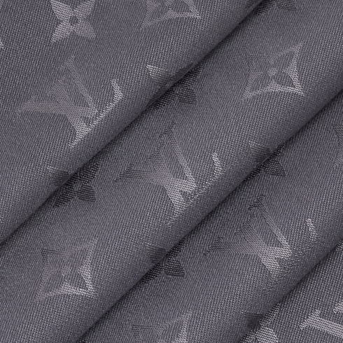 Monogram Classic Shawl detail view