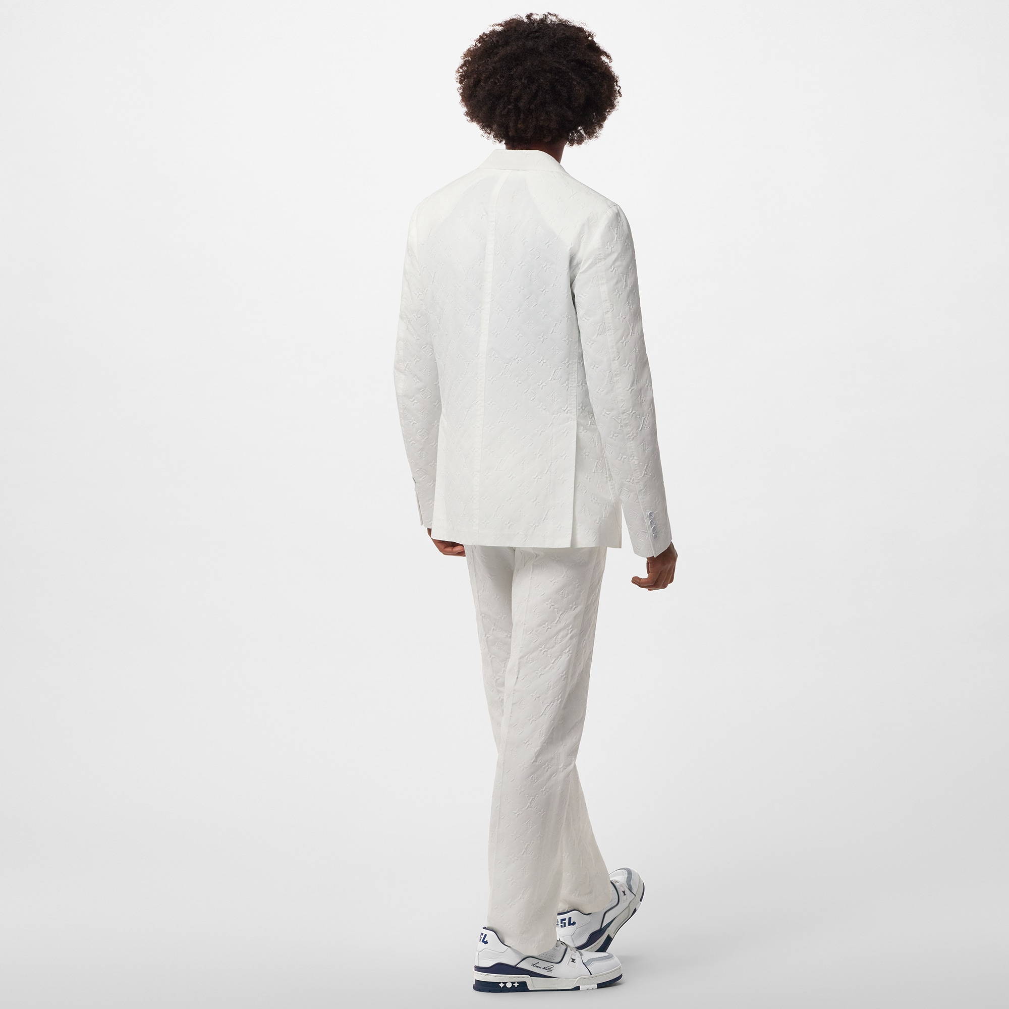 Monogram Cotton Napolitana Jacket  in Men