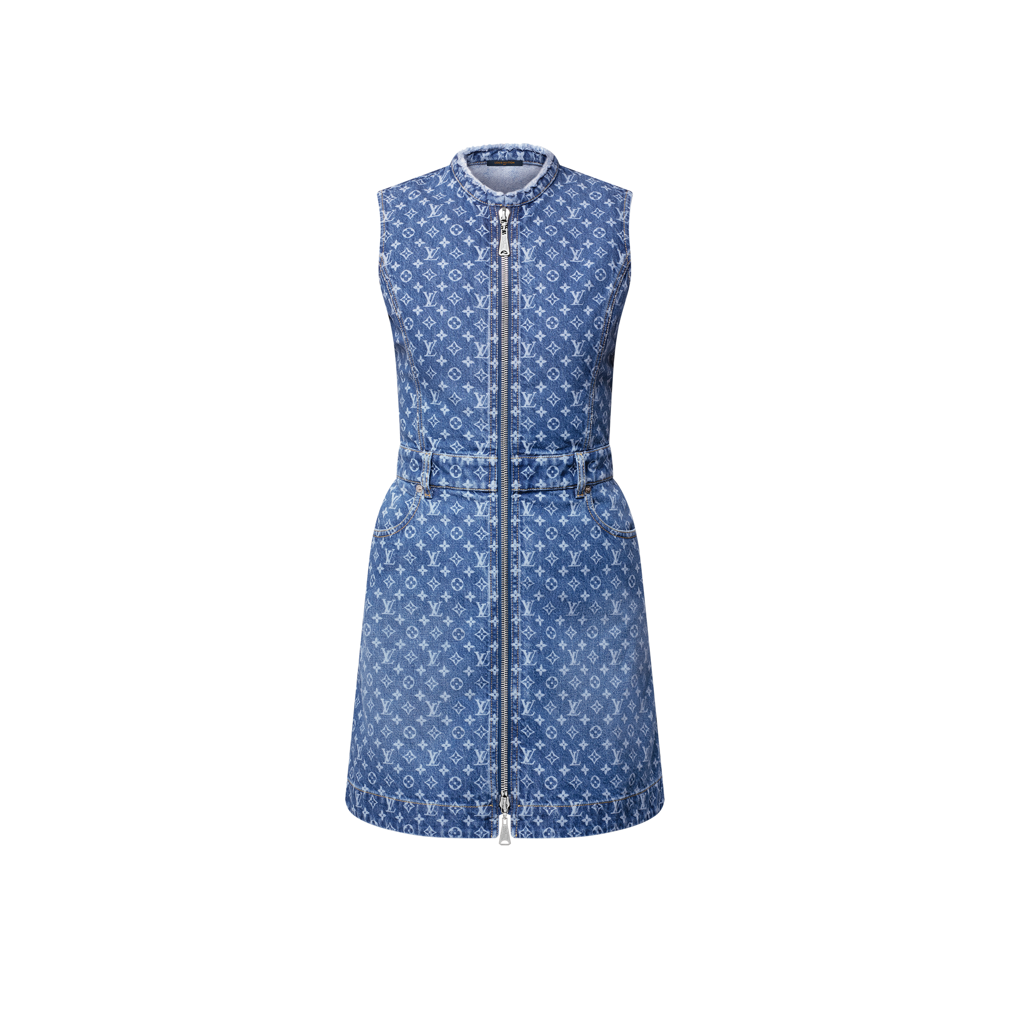 Monogram Denim Dress  in Women