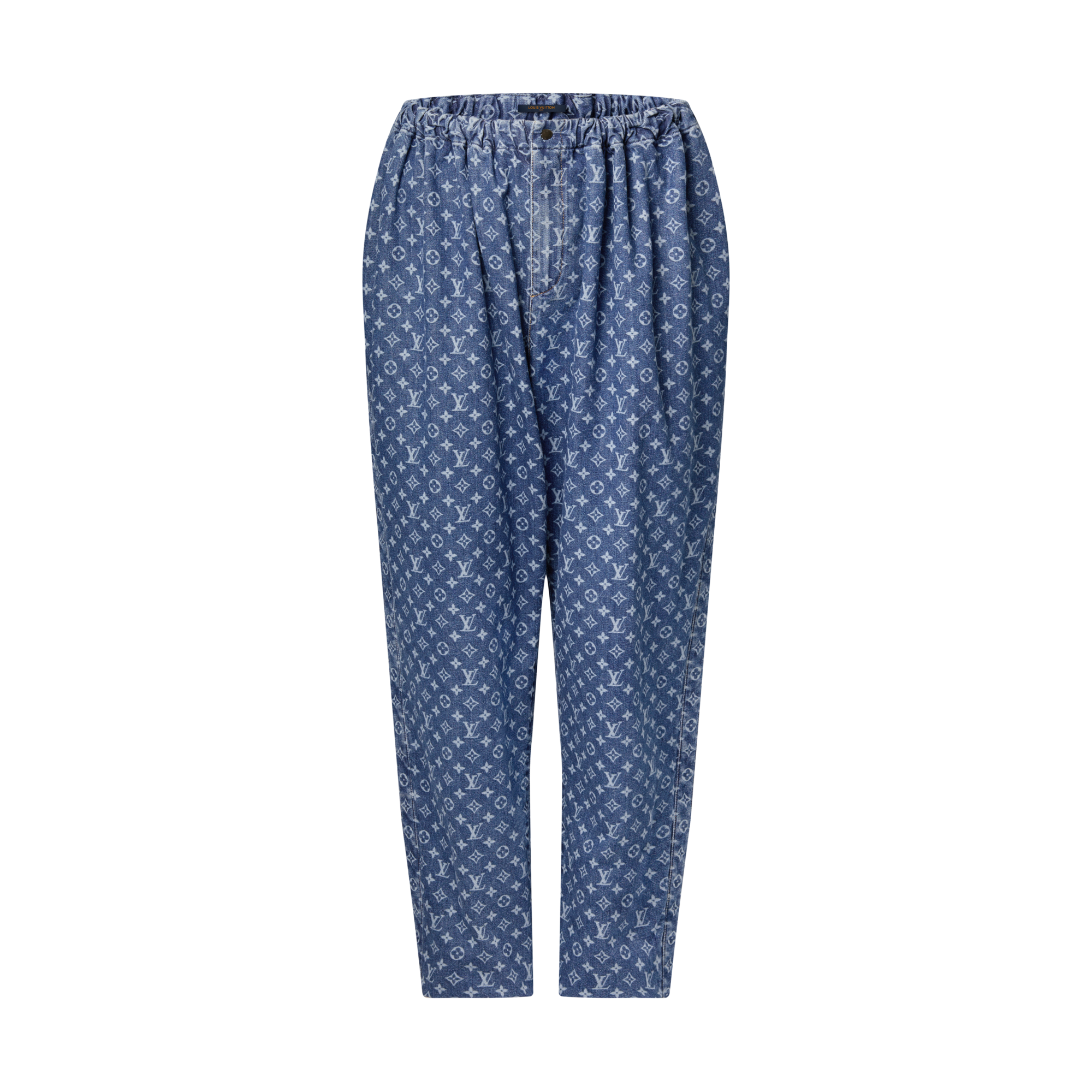 Monogram Denim Pants  in Women