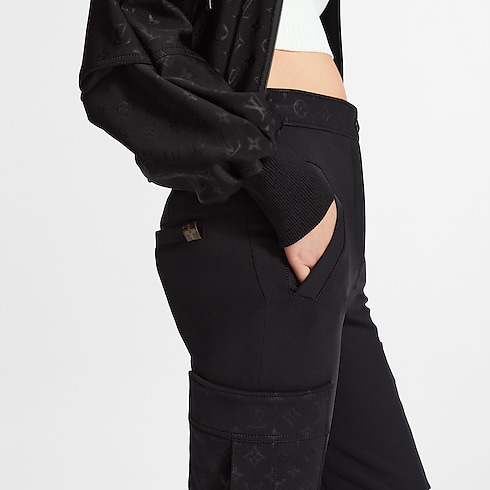 Monogram Detail Cargo Pants in Women's Ready-to-Wear Pants collections by Louis Vuitton (Product zoom)