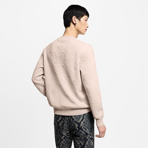Monogram Embossed Pullover in Men's Ready-to-Wear All Ready-to-Wear collections by Louis Vuitton (Product zoom)