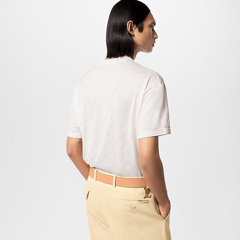 Monogram Fil Coupe Cotton T-Shirt in Men's Ready-to-Wear T-shirts and Polos collections by Louis Vuitton (Product zoom)