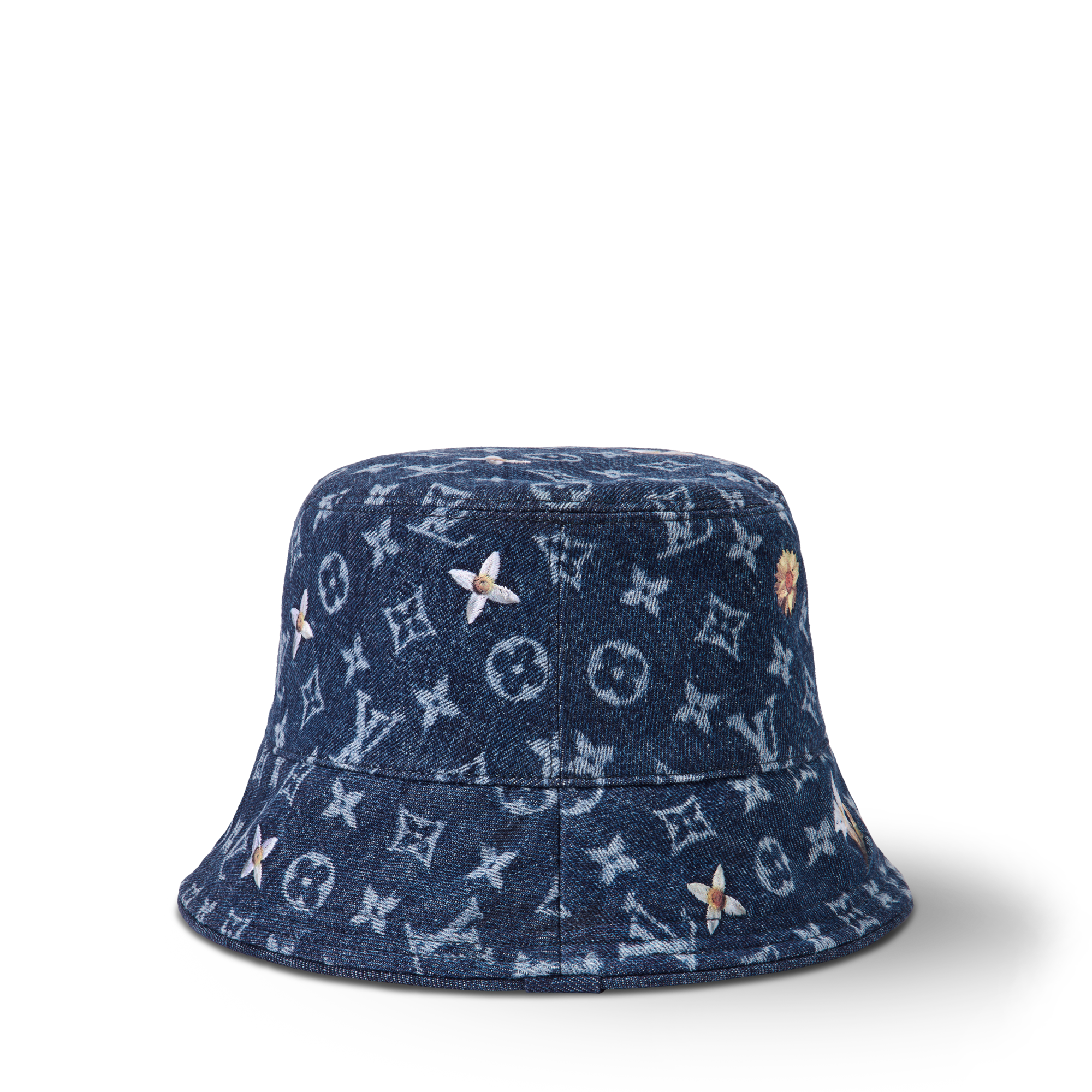 ??   ? Denim Bucket Hat ? Takashi Cherries   ? LV x TM Denim Cerise Bucket Hat . - Accessories | LOUIS VUITTON main image 3