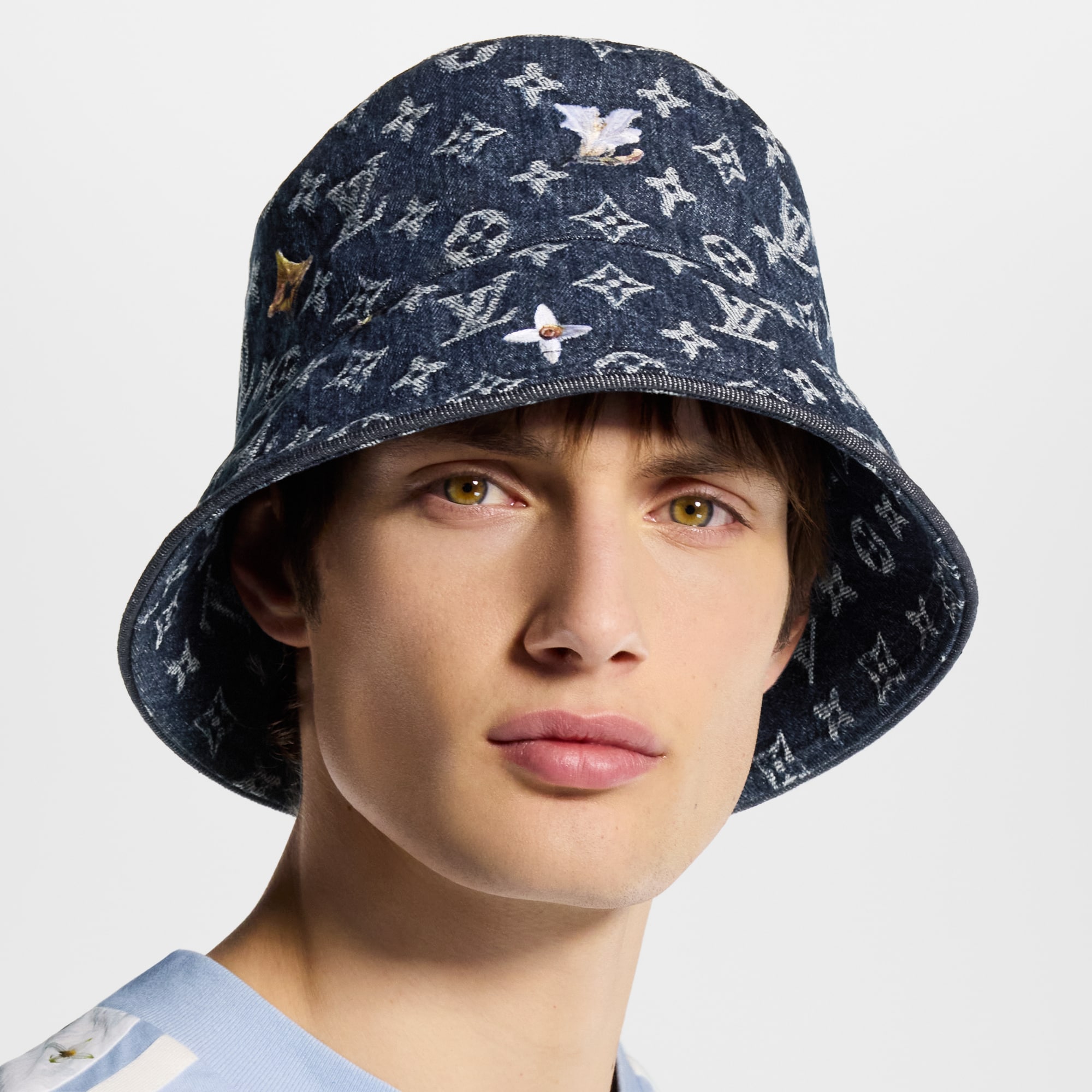 LV x TM Denim Cerise Bucket Hat . - Accessories | LOUIS VUITTON