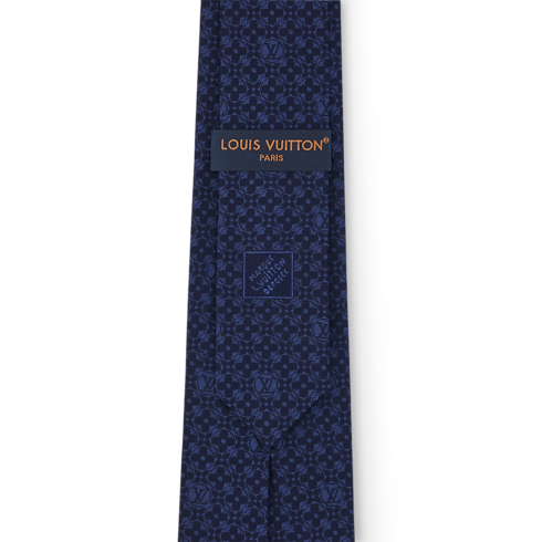 Monogram Flower Tie back view