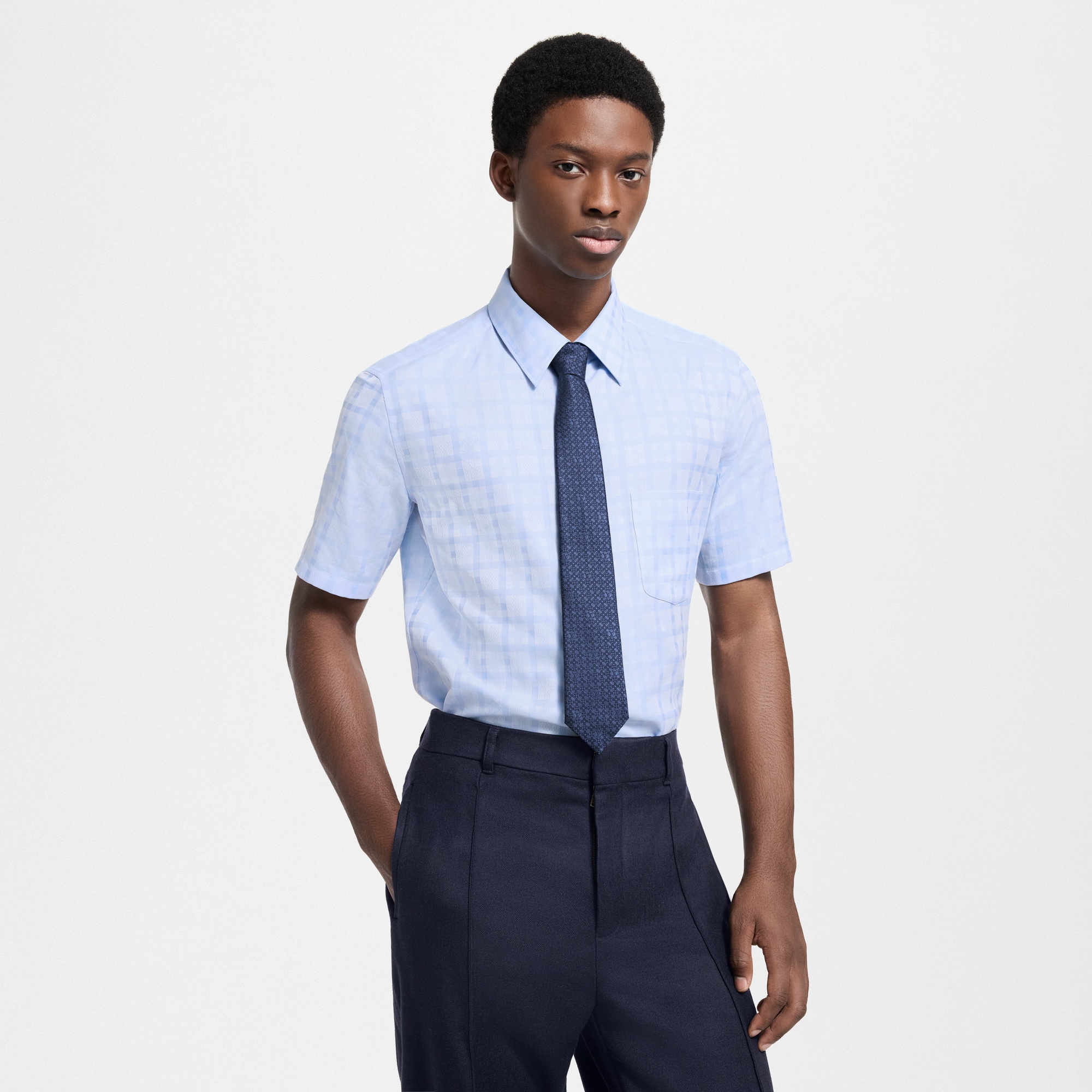 Monogram Flower Tie . in Men