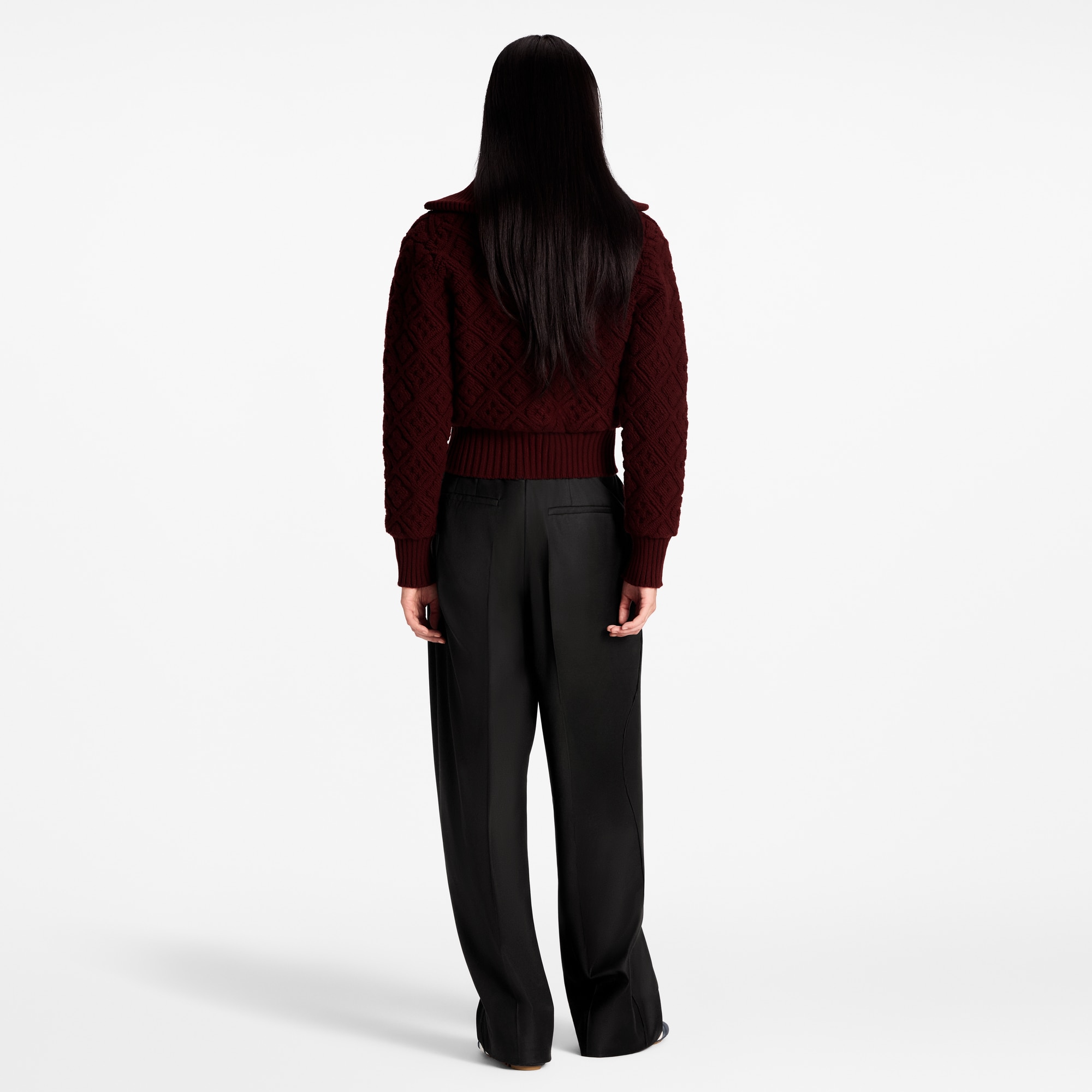 Monogram Flower Toweling Zip-Up Jacket  in Women