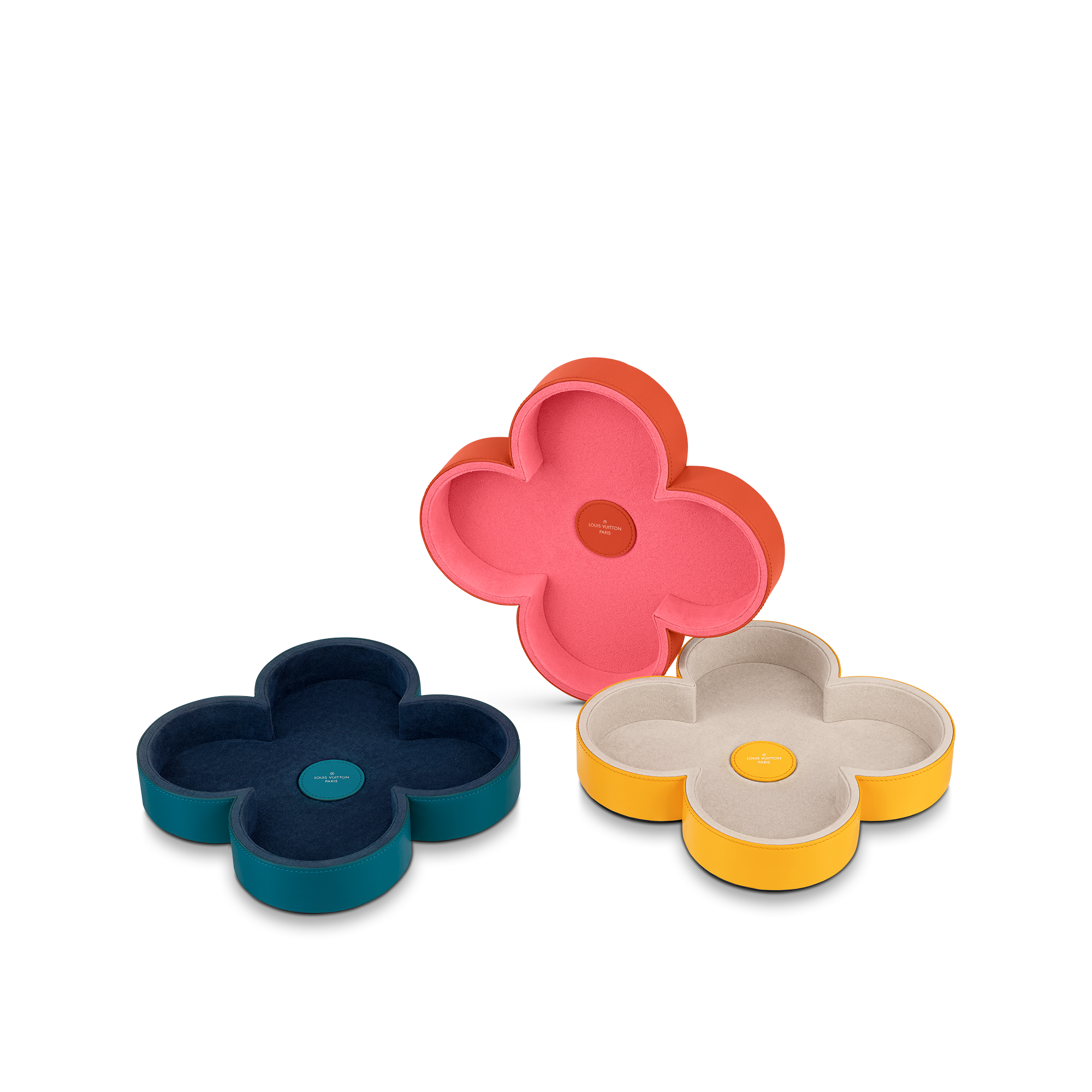 Monogram Flower Trinket Bowl . in Trunks, Travel and Home