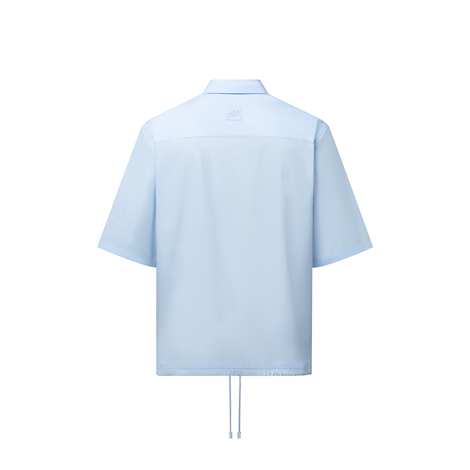 Monogram Flowers Embroidered Short-Sleeved Shirt  in Men