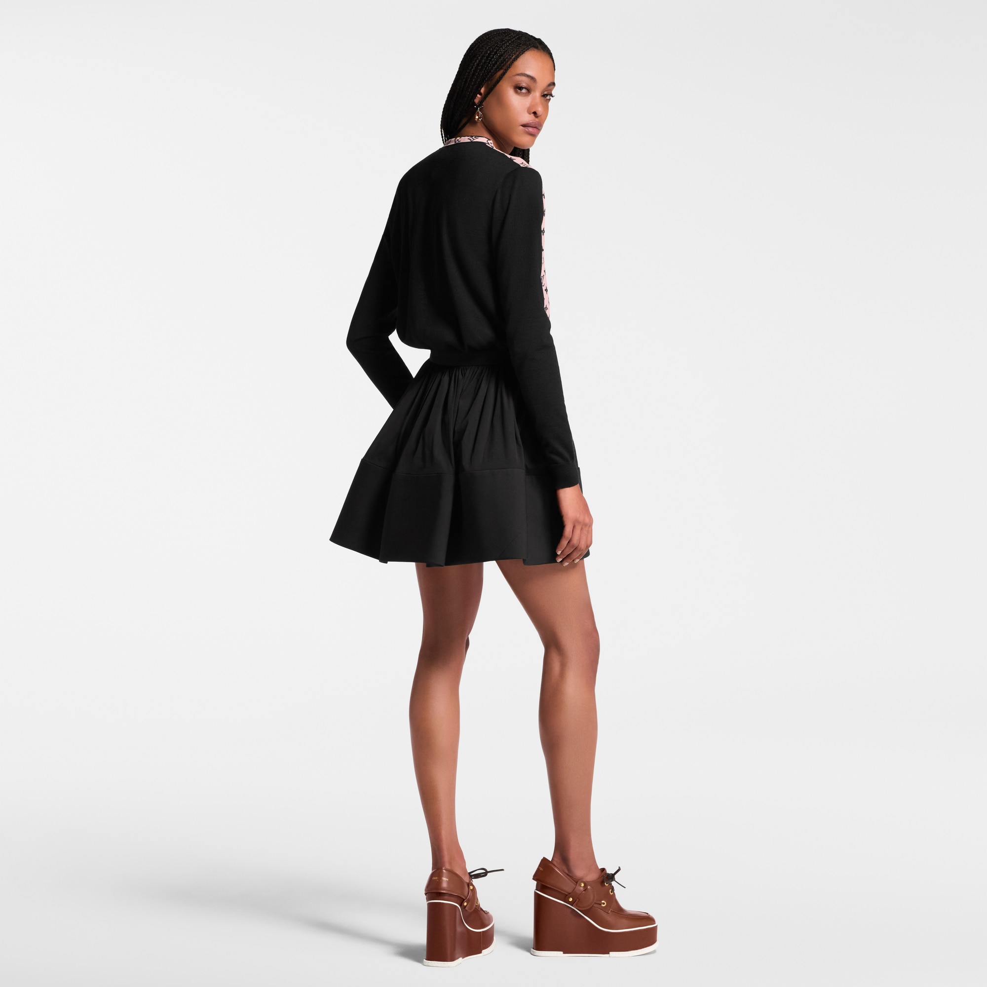 Monogram Front Cardigan  in Women