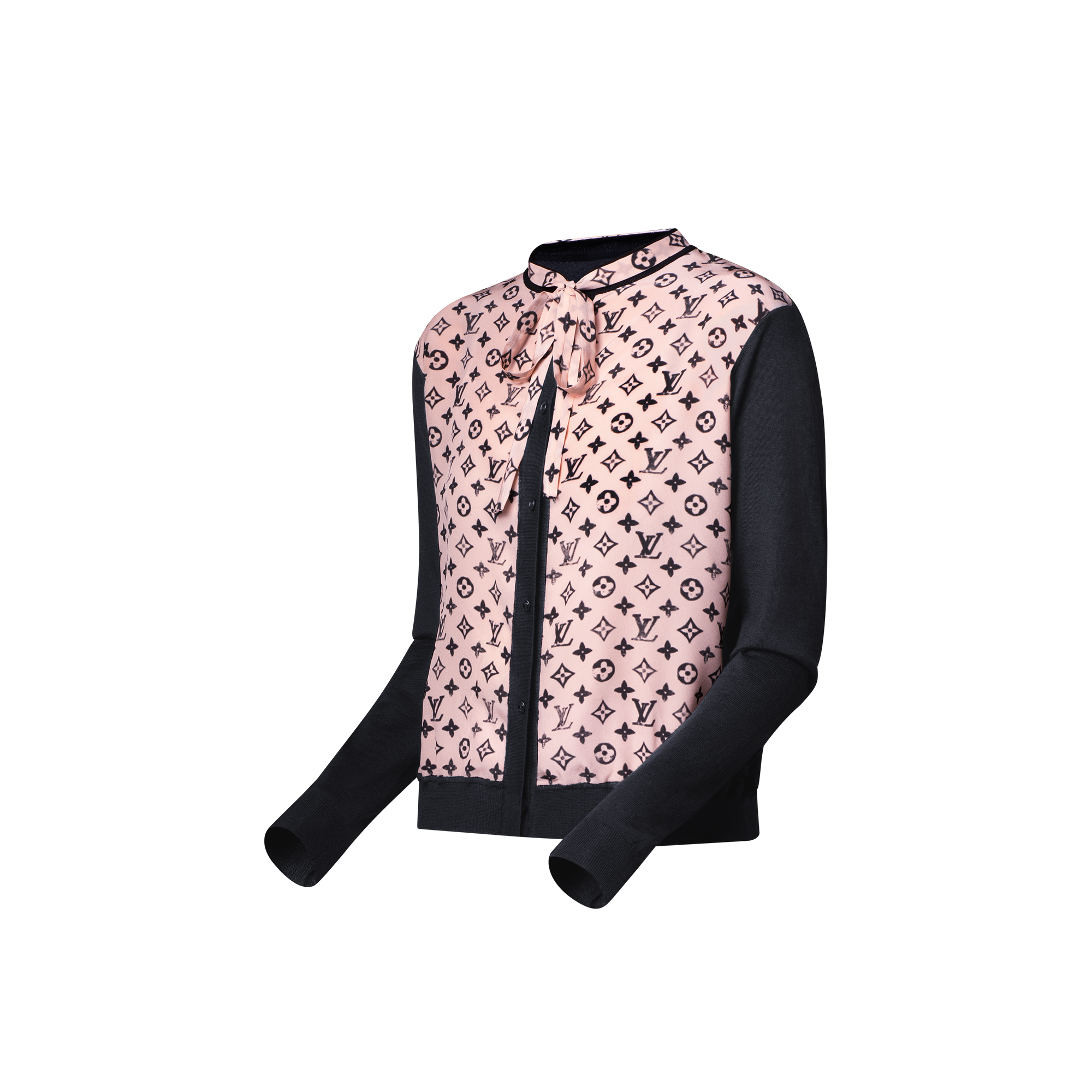 Monogram Front Cardigan  in Women