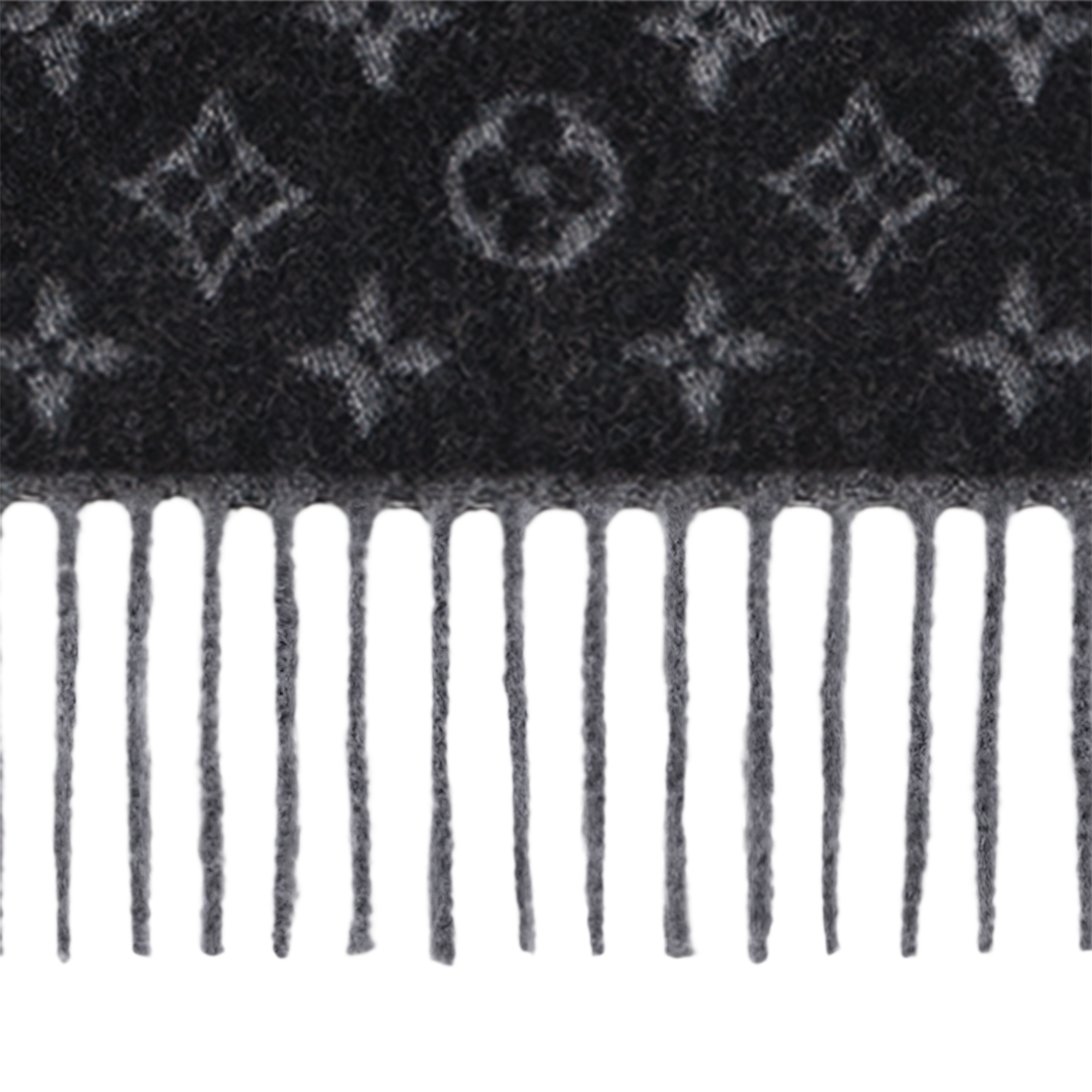 Monogram Gradient Scarf . in Men