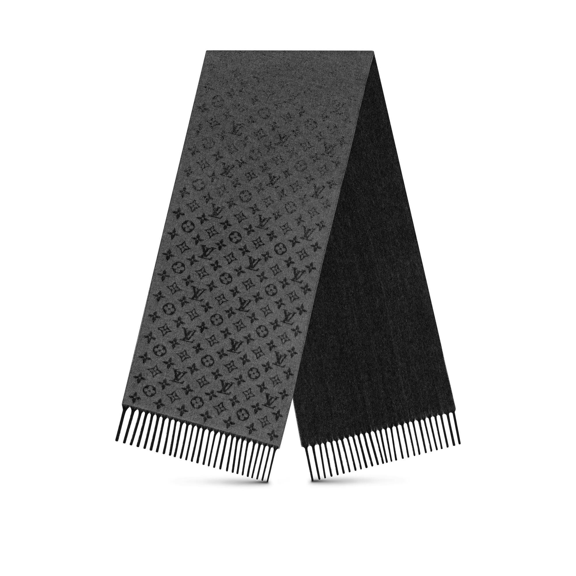 Monogram Gradient Scarf . in Men