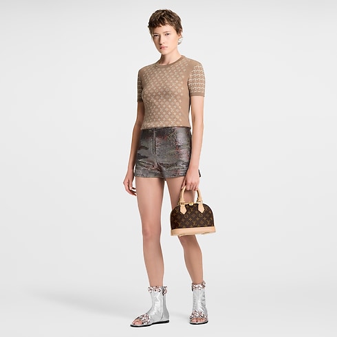 Monogram Honeycomb Knit Top in Women's Ready-to-Wear Tops collections by Louis Vuitton (Product zoom)