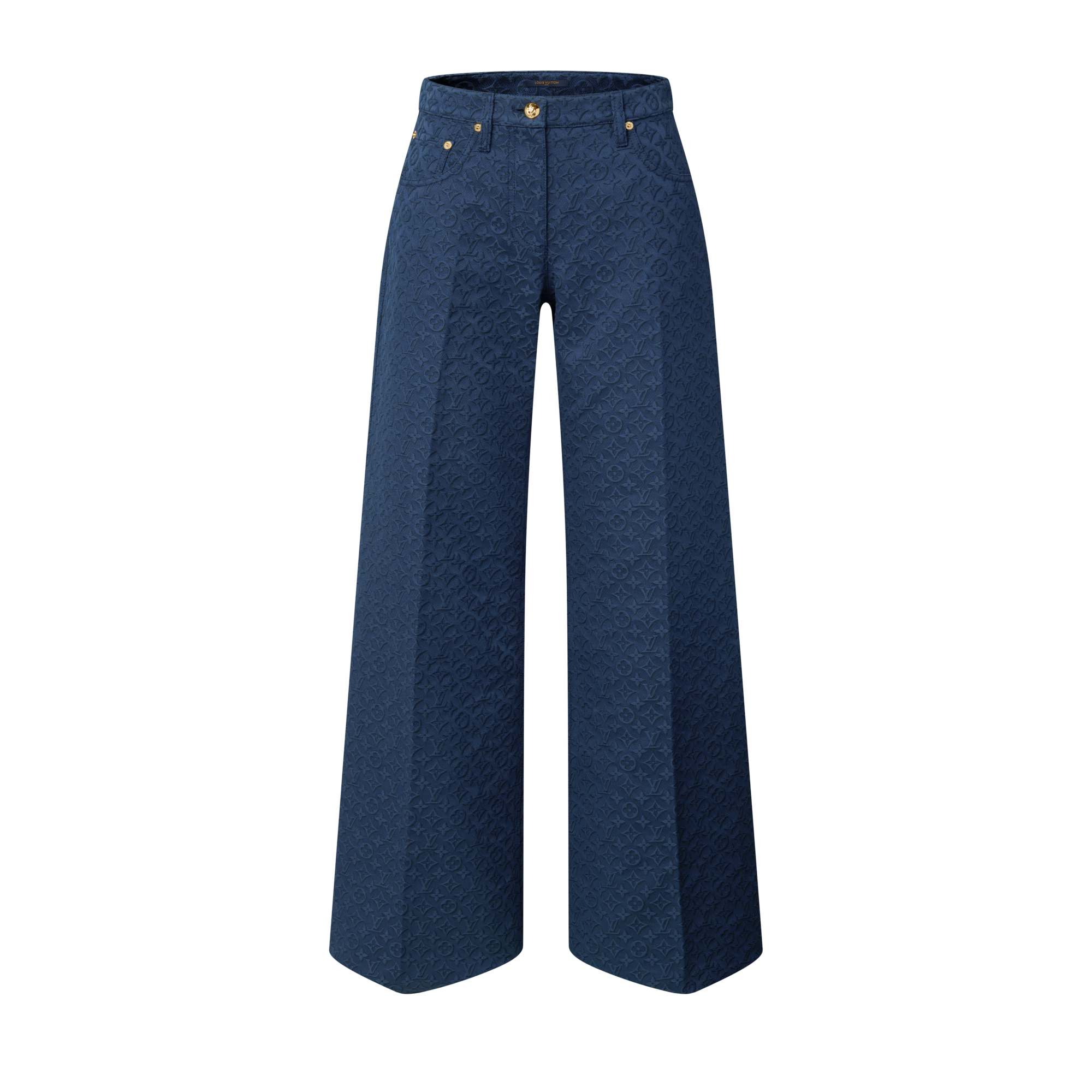 Monogram Jacquard Flared Pants - Ready-to-Wear | LOUIS VUITTON