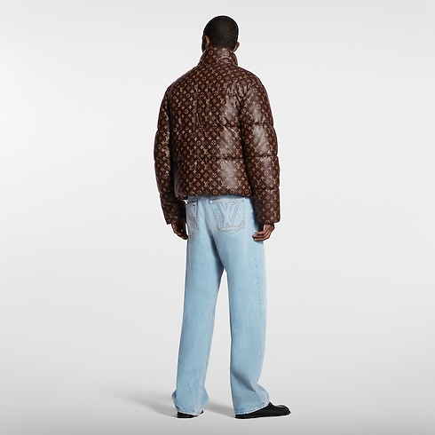Monogram Leather Puffer Jacket in Men's Ready-to-Wear Outerwear and Coats collections by Louis Vuitton (Product zoom)