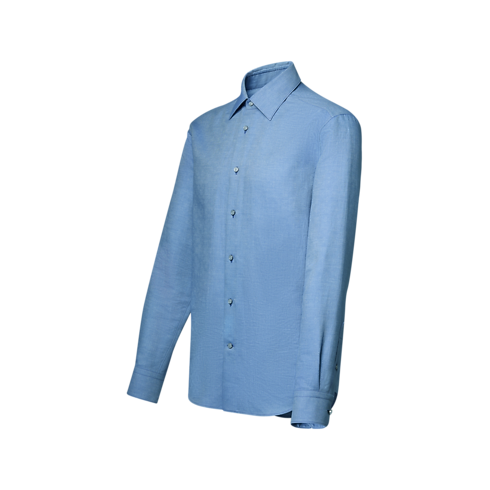 Monogram Long-Sleeved Shirt in Men's Ready-to-Wear Shirts collections by Louis Vuitton (Product zoom)