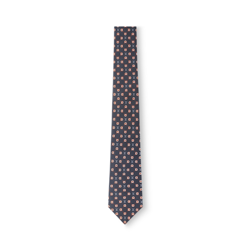 Monogram LV Crab Tie . in Men's Accessories Ties and Pocket Squares collections by Louis Vuitton (Product zoom)