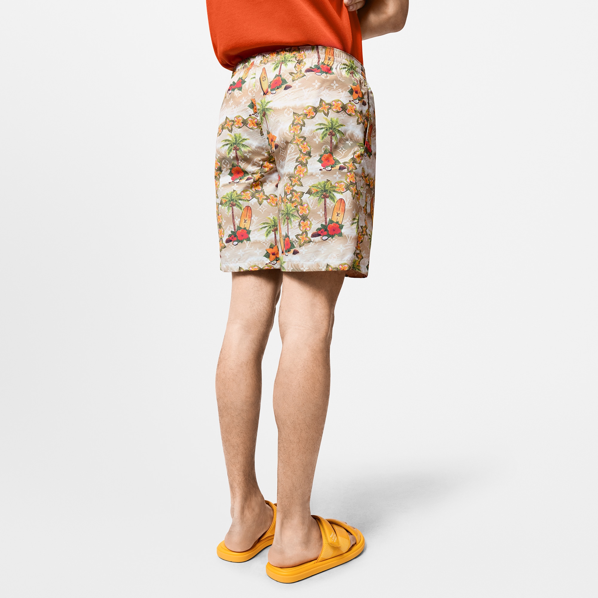 Monogram Nylon Swim Shorts  in Men