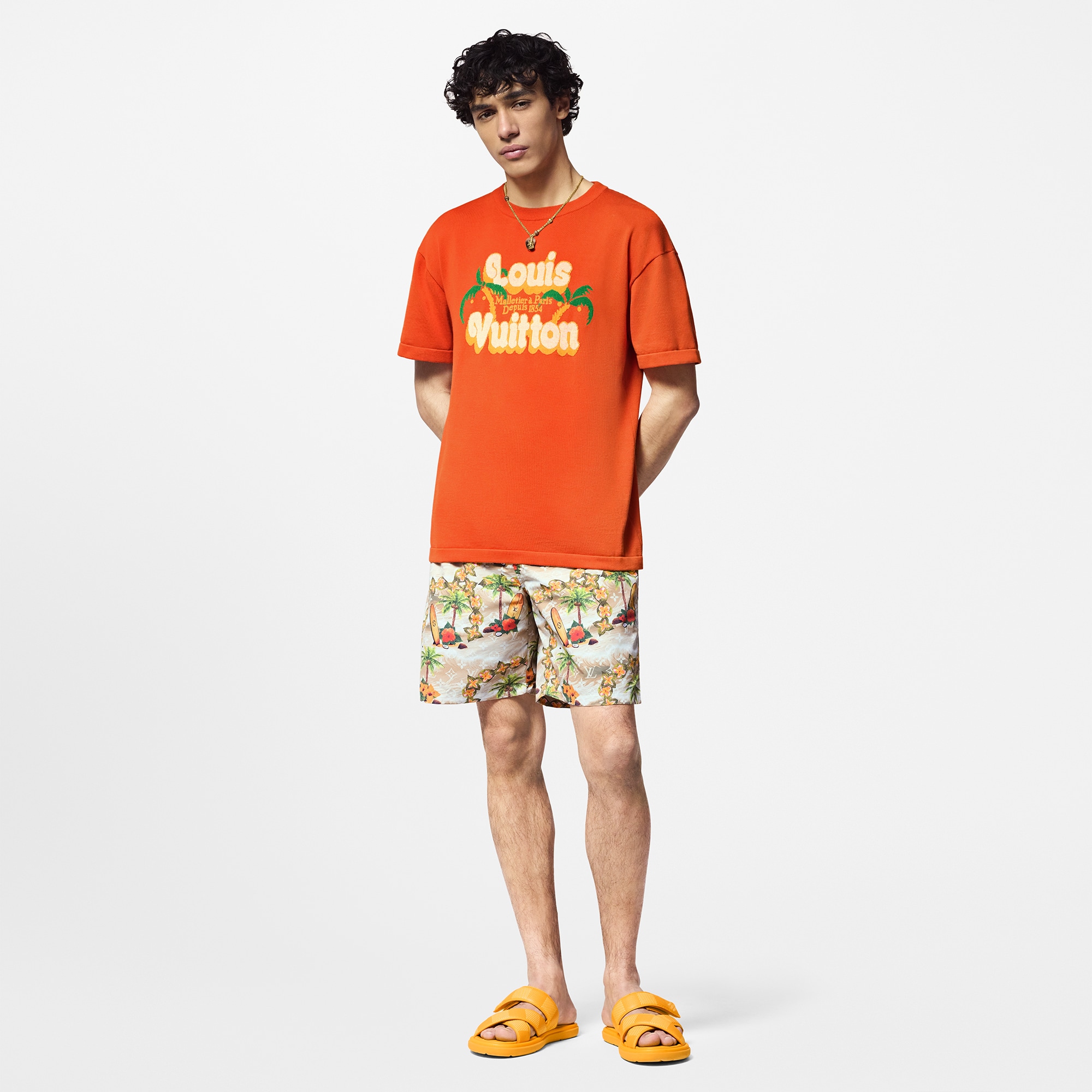 Monogram Nylon Swim Shorts  in Men