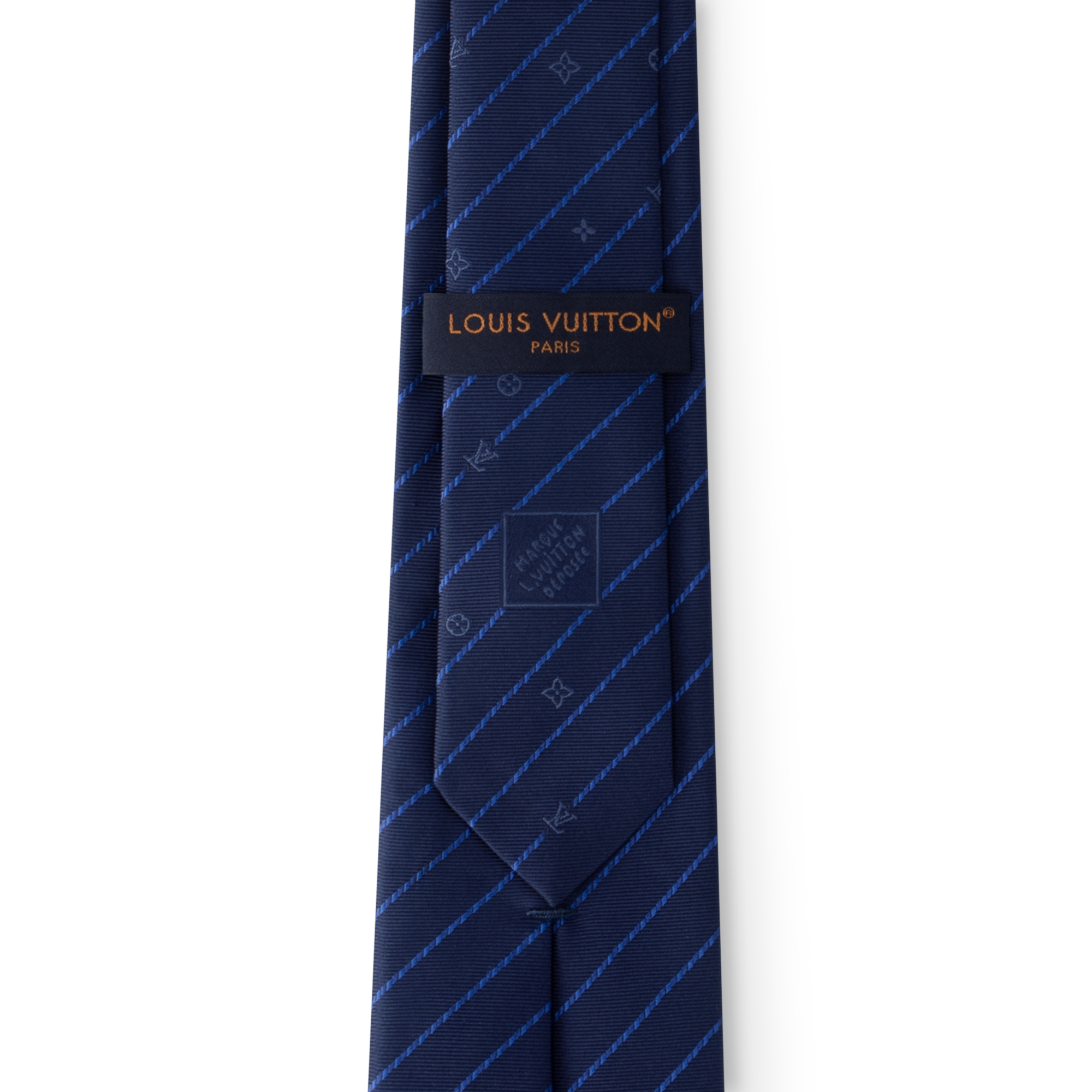 Monogram Pinstripes Tie . in Men