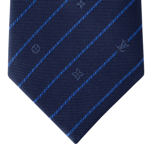 Monogram Pinstripes Tie . in Men's Accessories Ties and Pocket Squares collections by Louis Vuitton (Product zoom)
