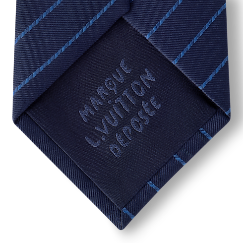 Monogram Pinstripes Tie . in Men's Accessories Ties and Pocket Squares collections by Louis Vuitton (Product zoom)