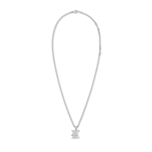 Monogram Row Pendant . in Men's Fashion Jewellery Necklaces and Pendants collections by Louis Vuitton (Product zoom)