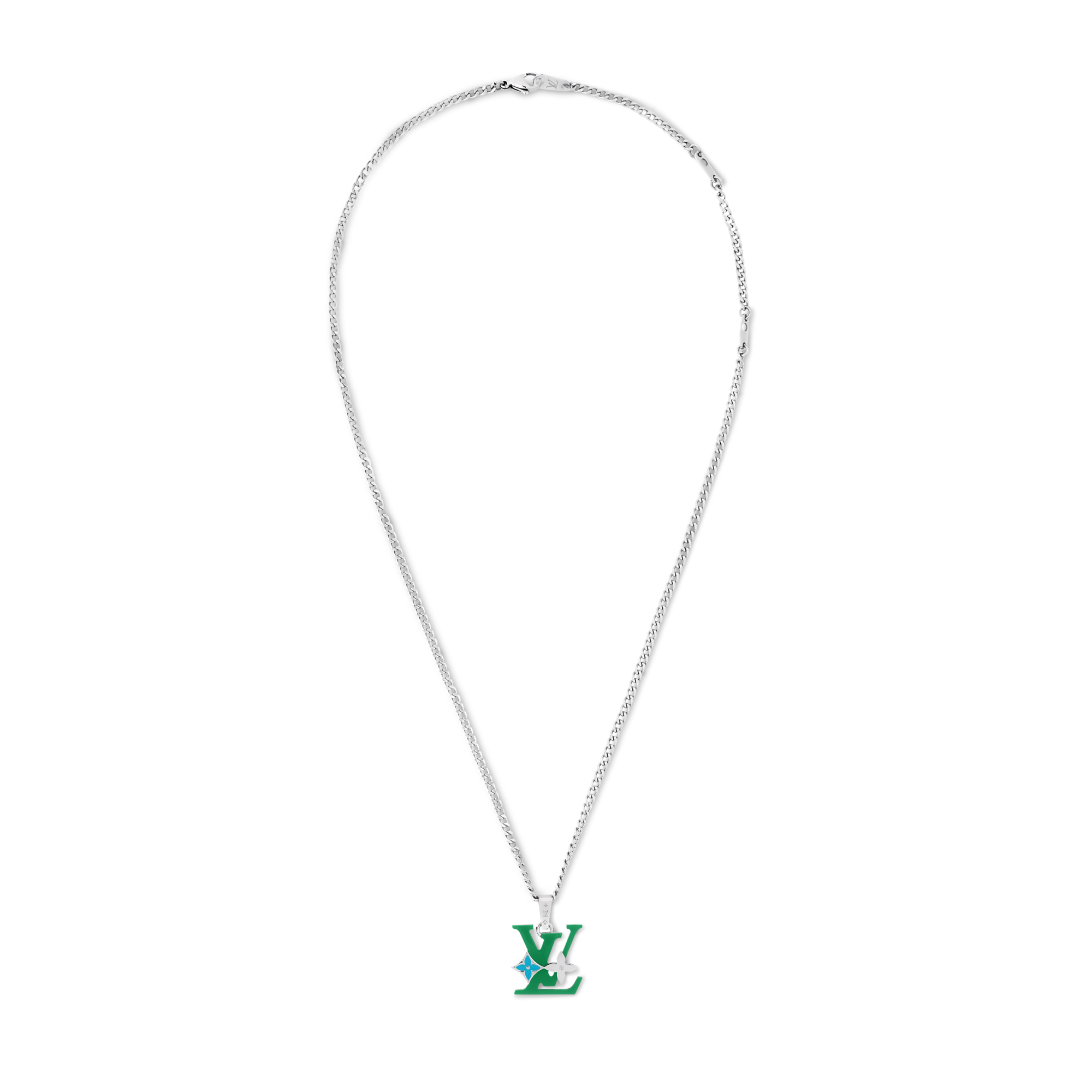 Monogram Row Pendant . in Men