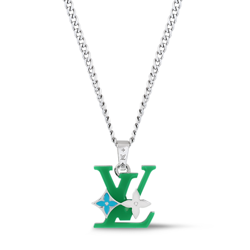 Monogram Row Pendant . in Men's Fashion Jewellery Necklaces and Pendants collections by Louis Vuitton (Product zoom)
