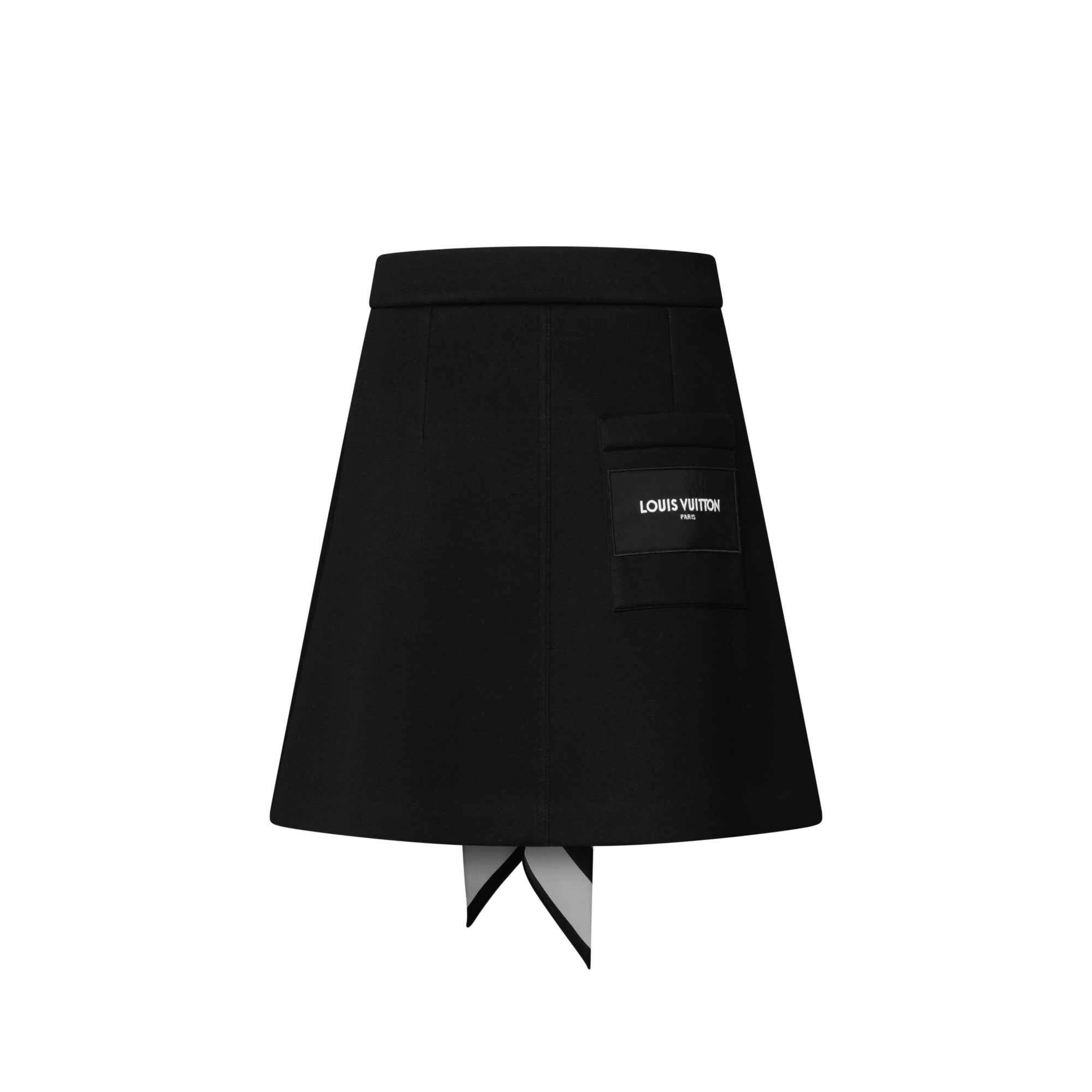 Monogram Scarf Mini Skirt  in Women