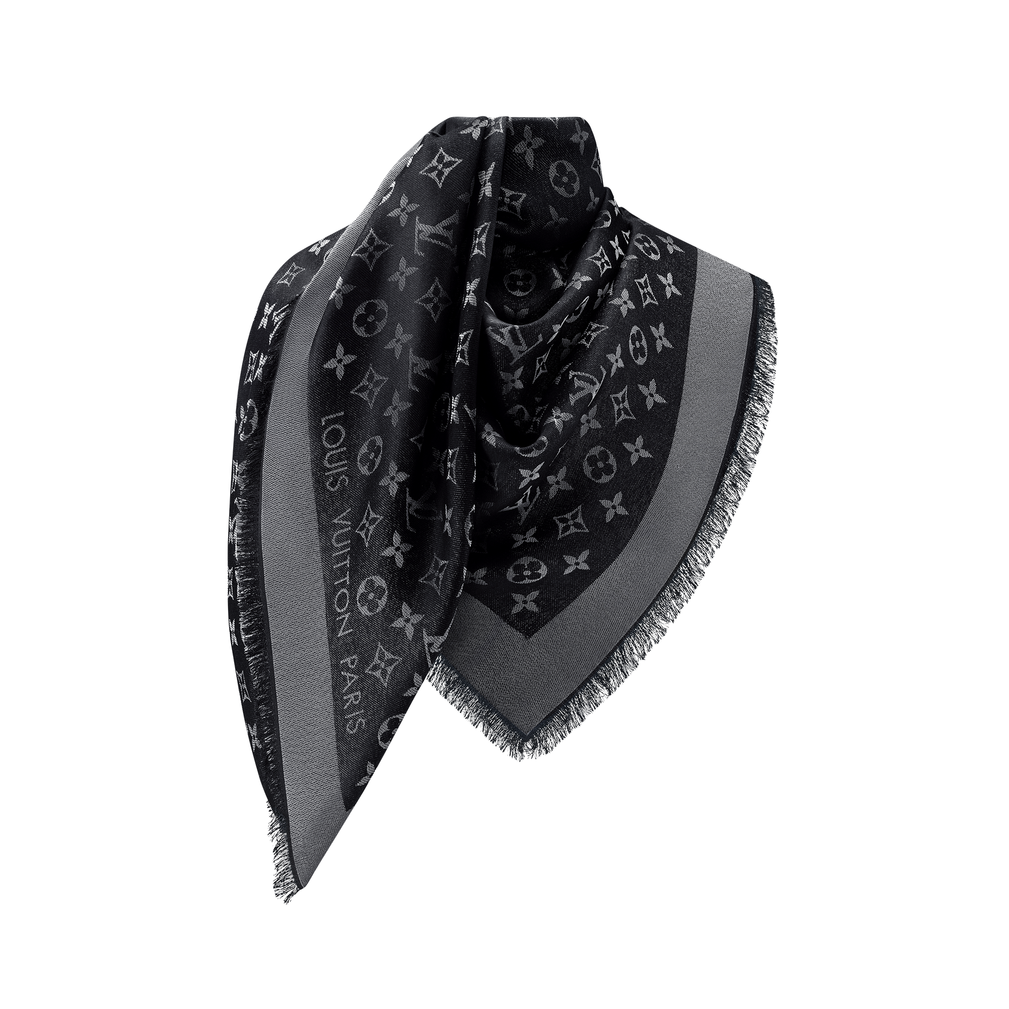 Monogram Shine Shawl . in Women
