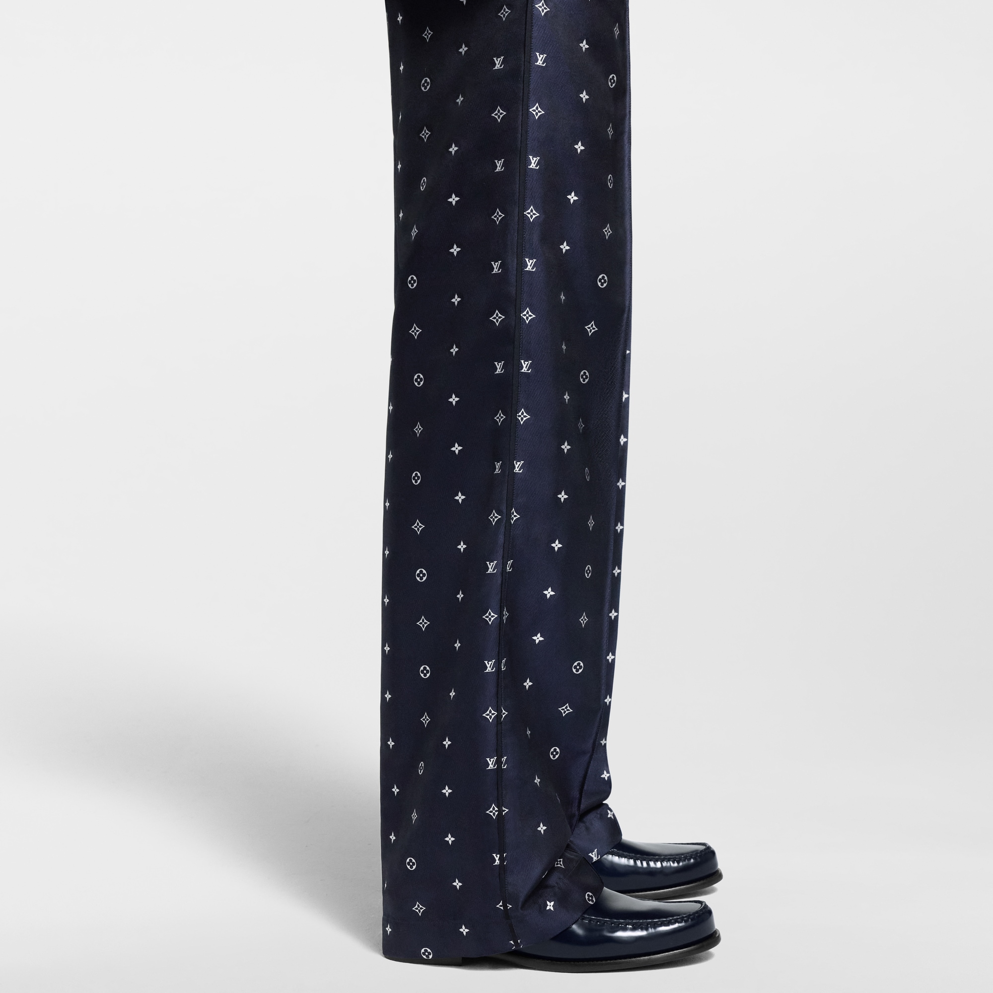Monogram Silk Pajama Pants  in Men