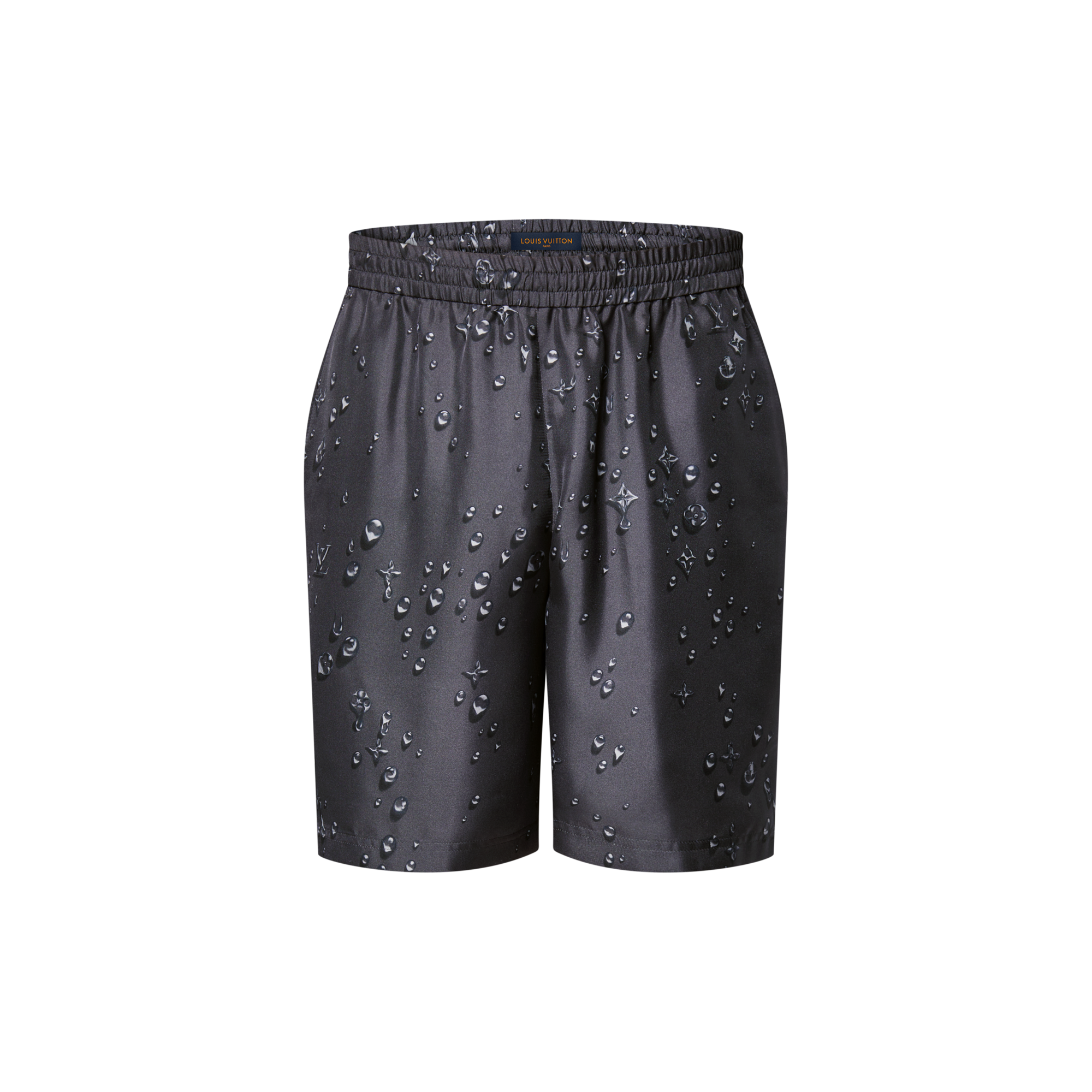 Monogram Silk Shorts  in Men
