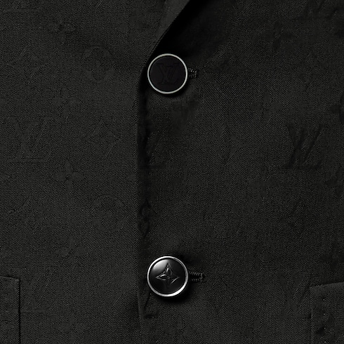 Monogram Single-Breasted Napolitana Jacket in Men's Ready-to-Wear Blazers and Jackets collections by Louis Vuitton (Product zoom)