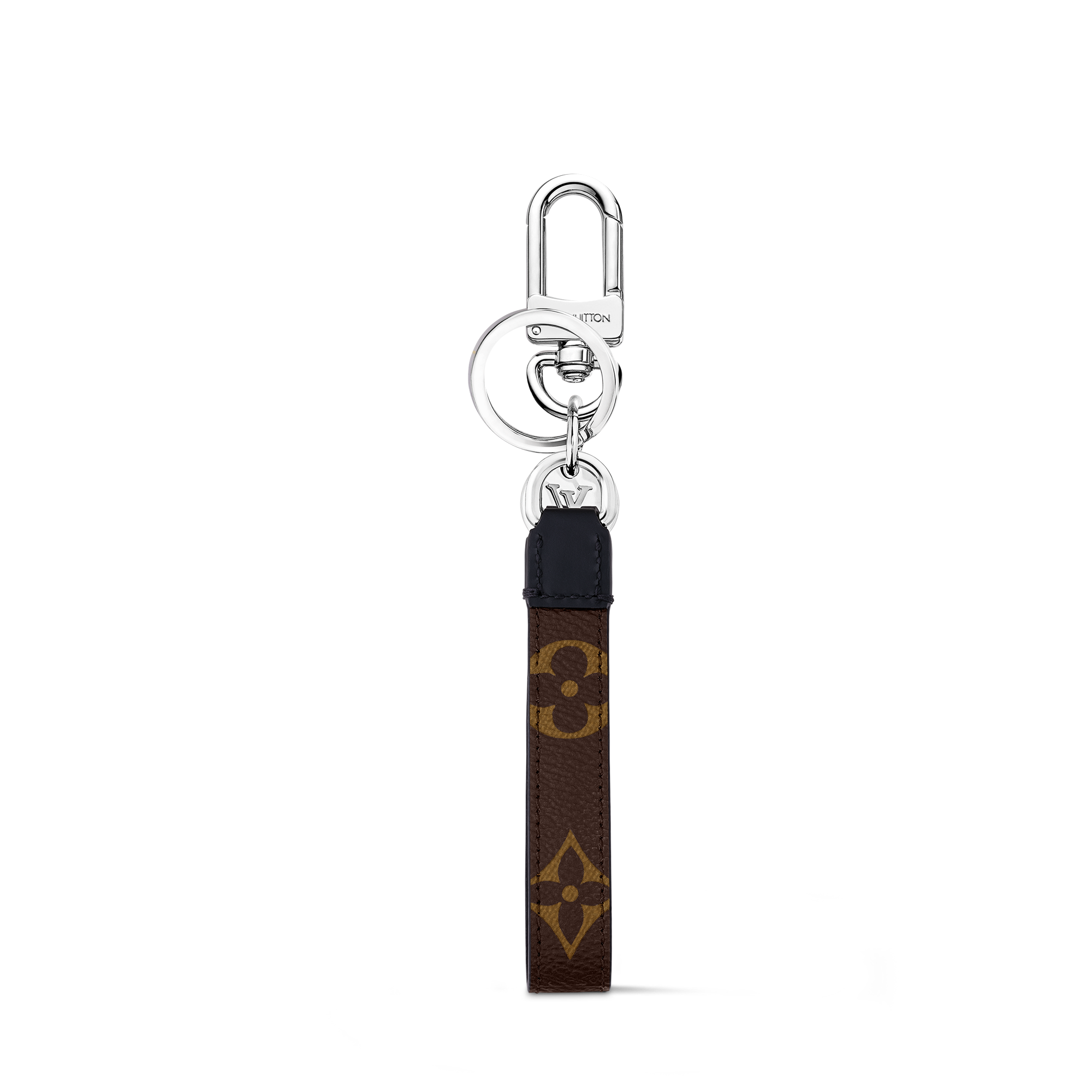 Monogram Slim Dragonne Bag Charm And Key Holder . in Men