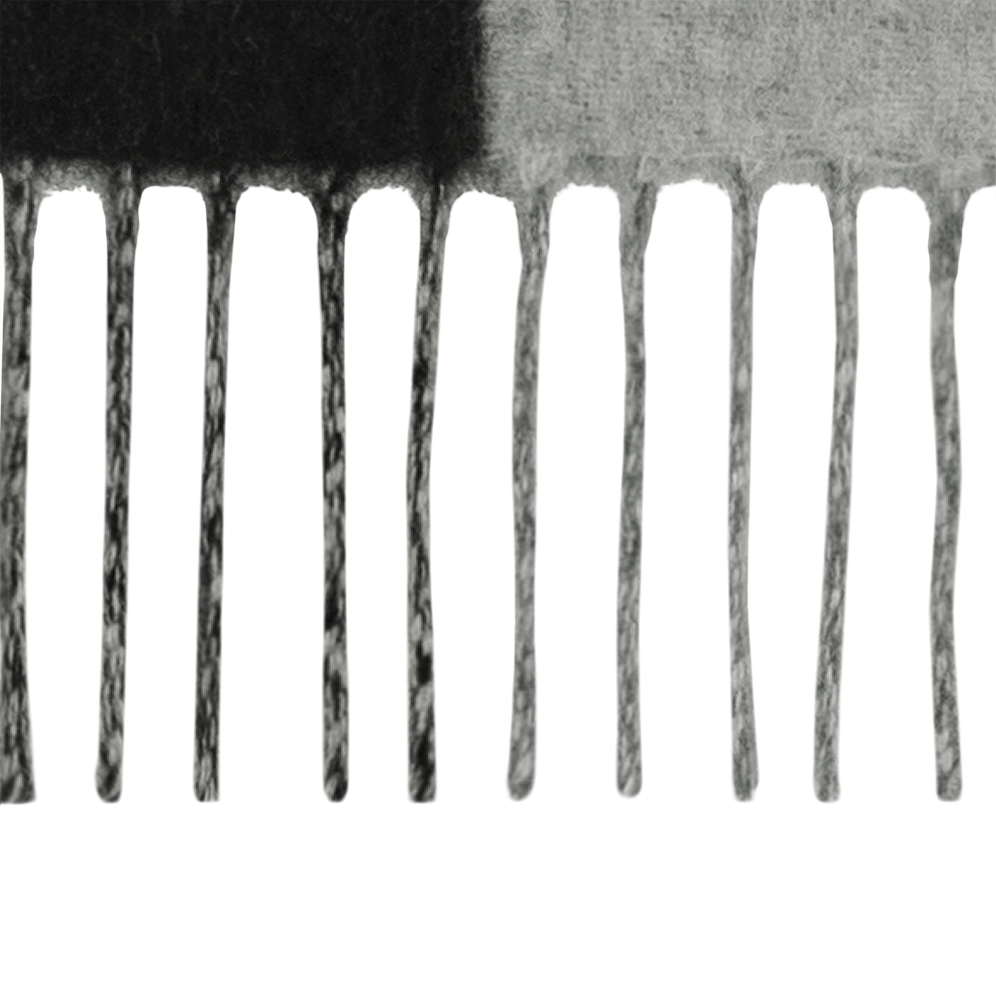 Monogram Split Scarf . in Men