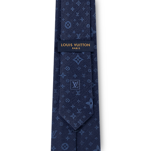 Monogram Stars Tie . in Men's Accessories Ties and Pocket Squares collections by Louis Vuitton (Product zoom)